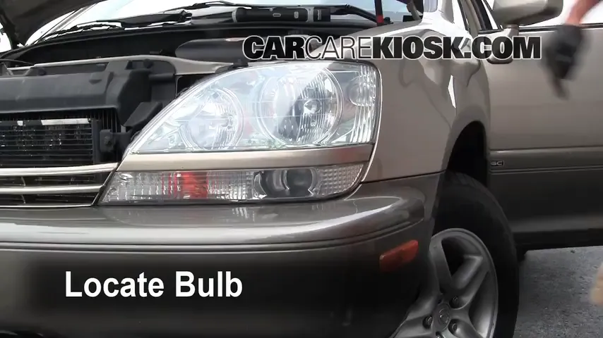 2002 Lexus RX300 3.0L V6 Lights Daytime Running Light (replace bulb)